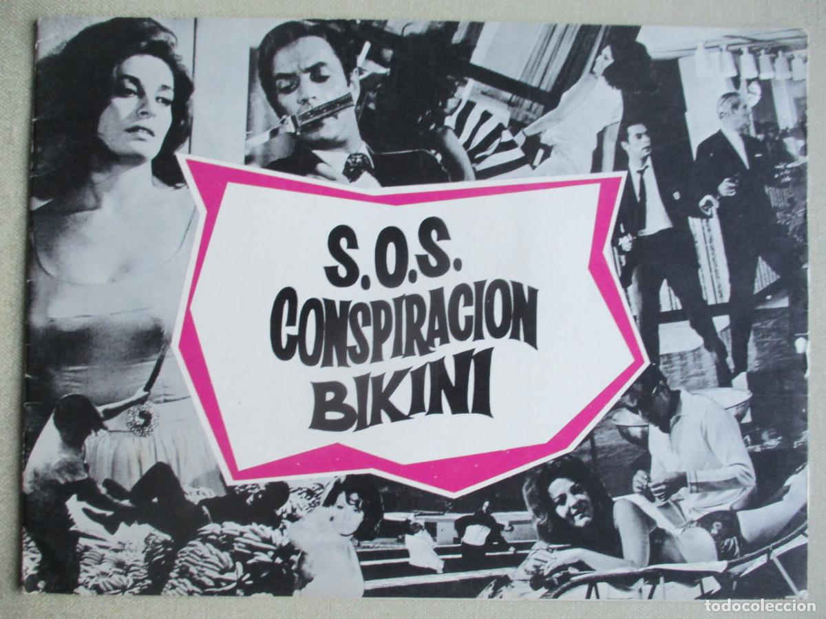Cine: S.O.S. CONSPIRACION BIKINI. GUIA ORIGINAL ESTRENO. PEDIDO MINIMO EN GUIAS 10 EUROS.