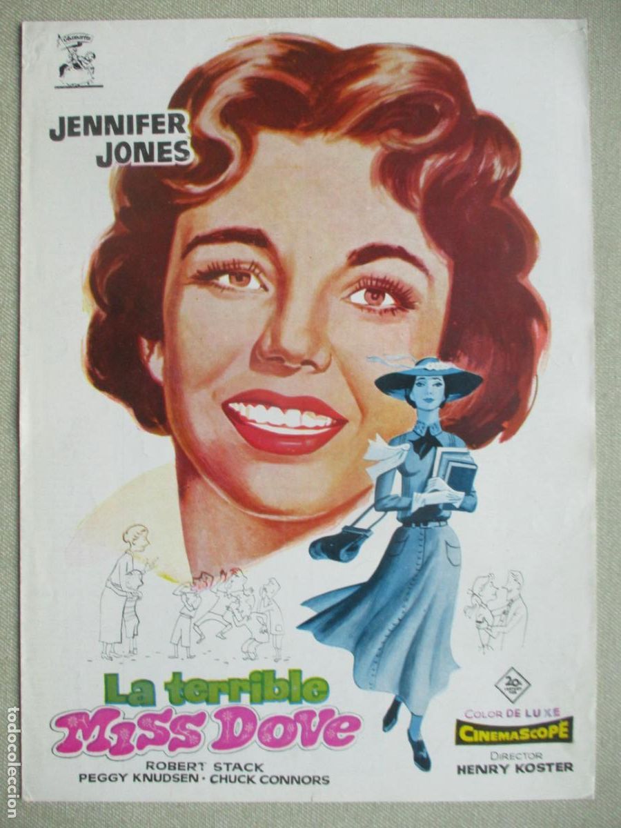 Cine: LA TERRIBLE MISS DOVE. GUIA ORIGINAL ESTRENO. PEDIDO MINIMO EN GUIAS 10 EUROS.