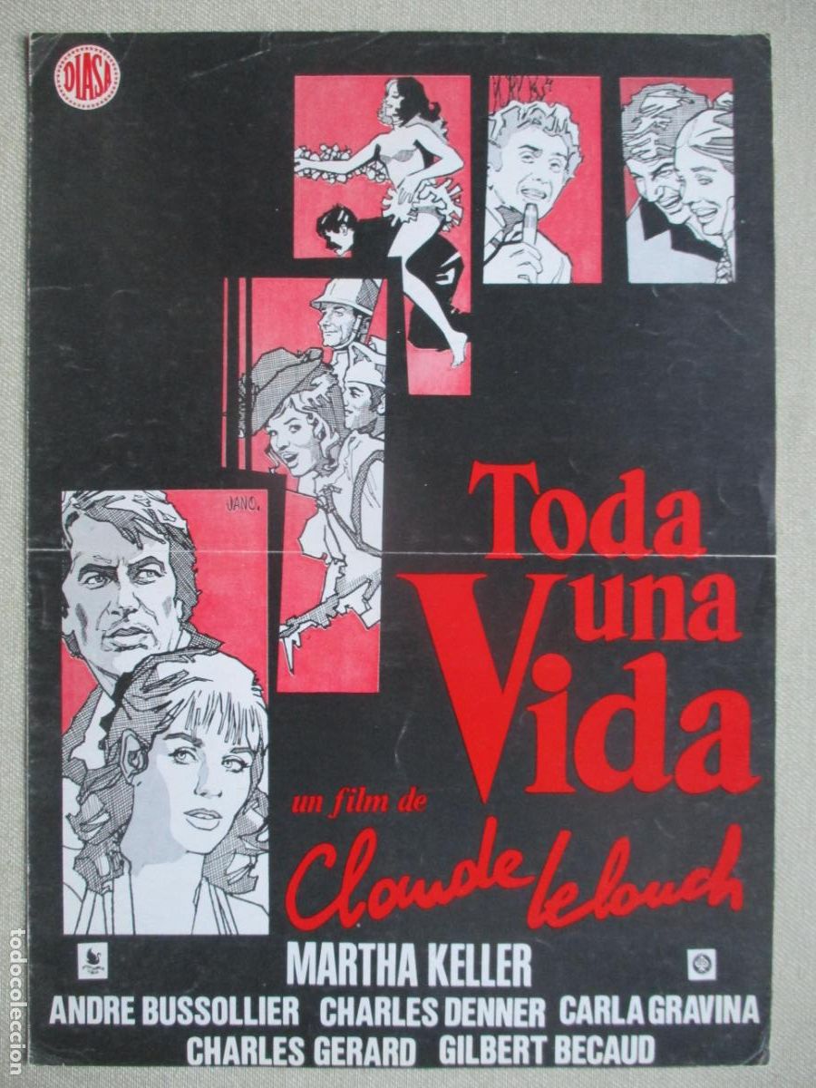 Cine: TODA UNA VIDA. GUIA ORIGINAL ESTRENO. PEDIDO MINIMO EN GUIAS 10 EUROS.