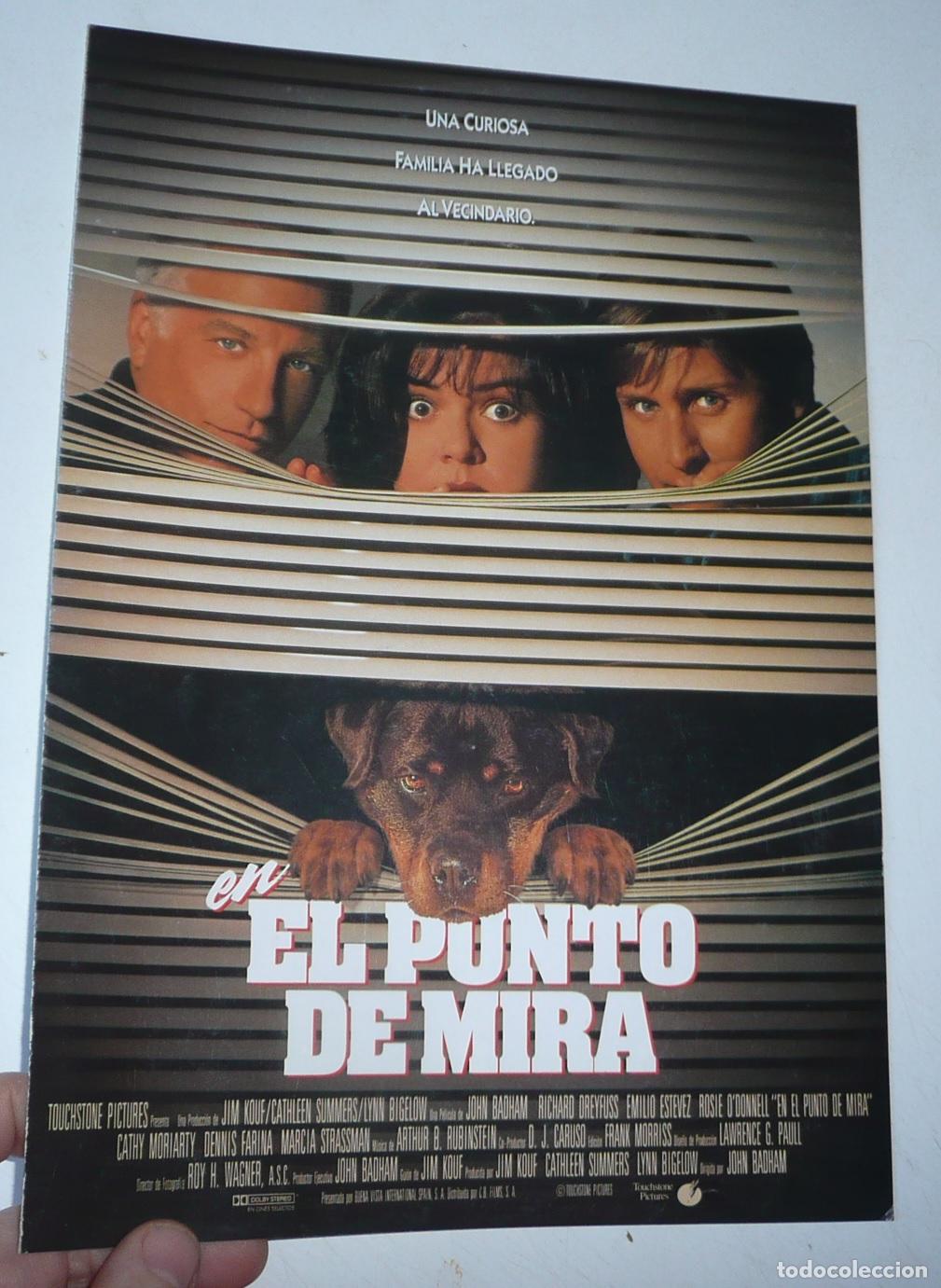 Cine: En el punto de mira (John Badham, 1993) Richard Dreyfuss, Madeleine Stowe, Emilio Est&eacute;vez