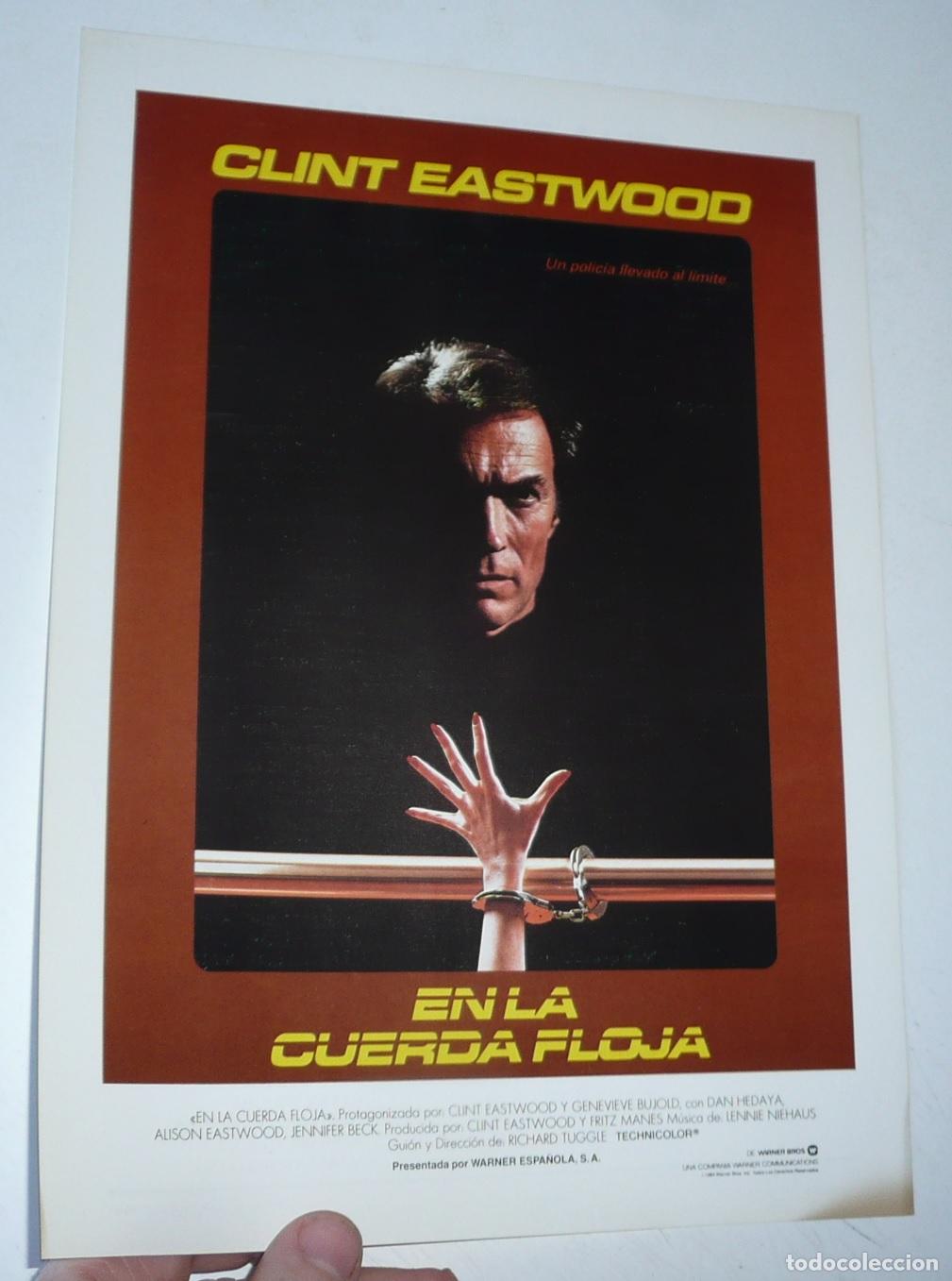 Cinema: En la cuerda floja (Richard Tuggle, 1984) Gu&iacute;a de cine. Clint Eastwood, Genevi&egrave;ve Bujold