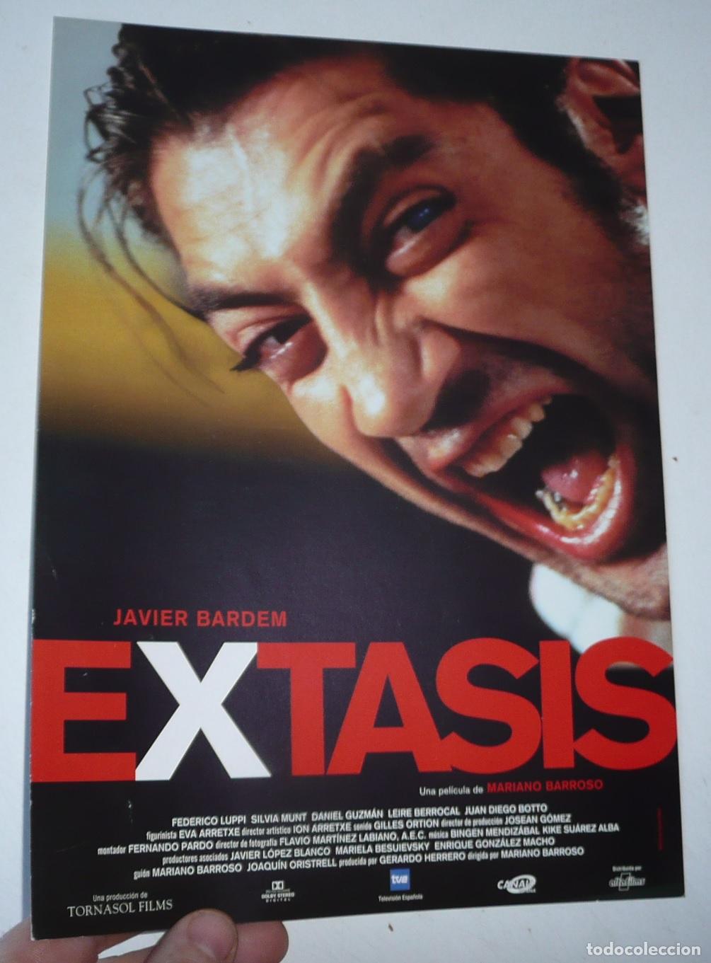 Cinema: Extasis (Mariano Barroso, 1995) Javier Bardem, Federico Luppi, Leire Berrocal, Daniel Guzm&aacute;n