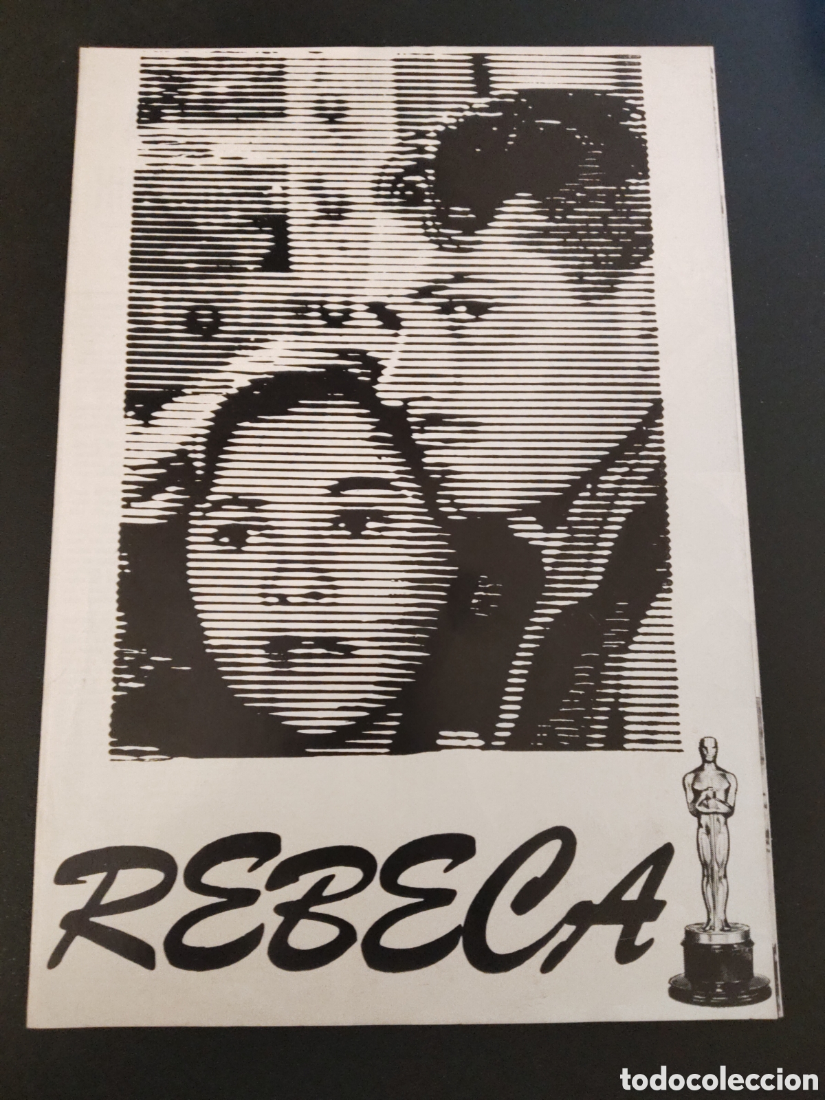 Cine: REBECA - LAURENCE OLIVIER - JOAN FONTAINE - GUIA DE CINE ORIGINAL