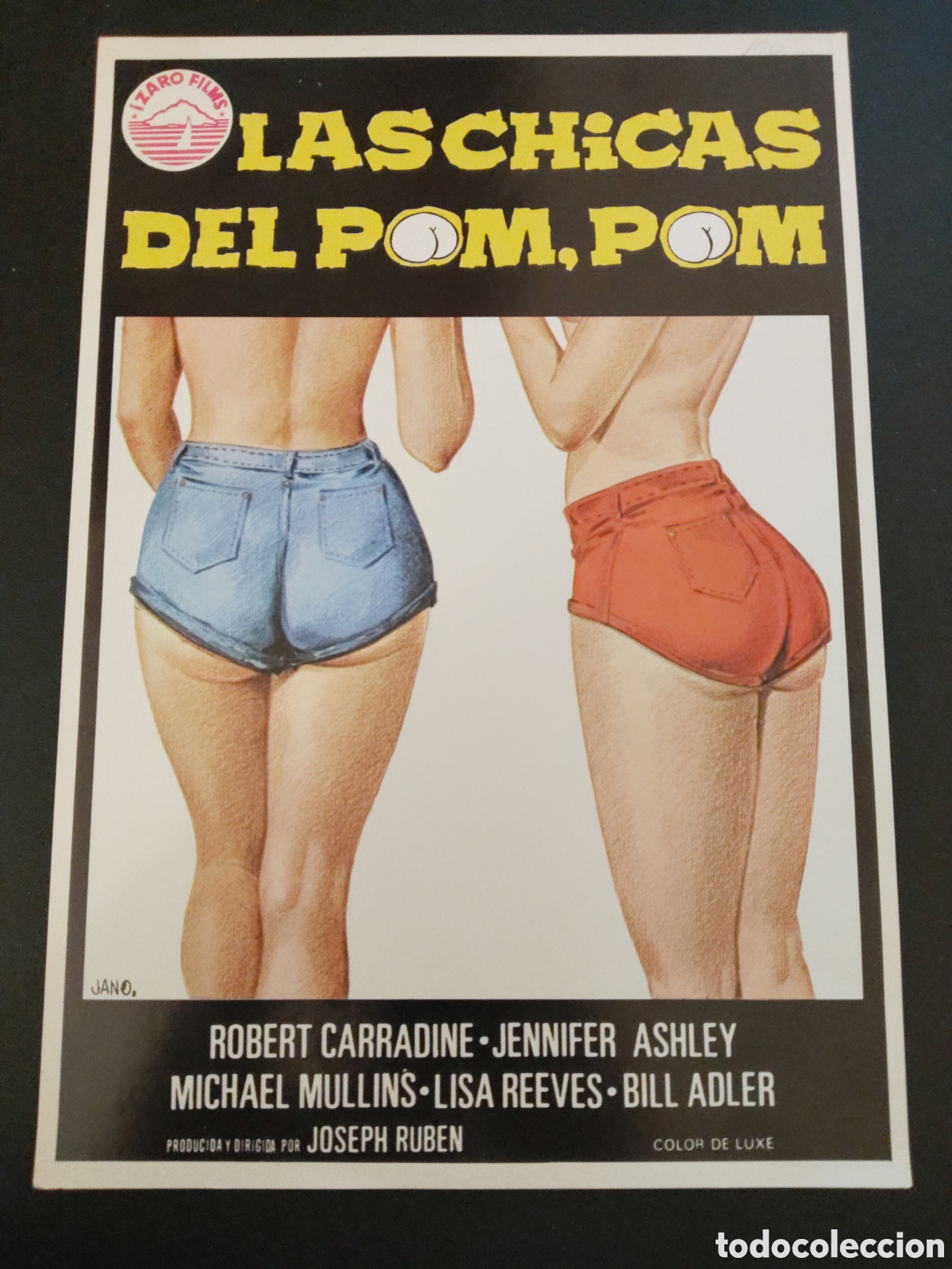 Cine: LAS CHICAS DEL POM, POM, ROBERT CARRADINE - GUIA DE CINE ORIGINAL