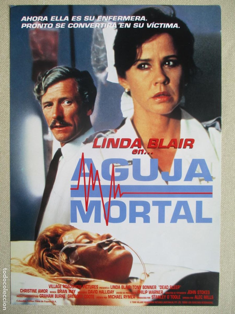 Cinema: AGUJA MORTAL. GUIA ORIGINAL ESTRENO. PEDIDO MINIMO EN GUIAS 10 EUROS.