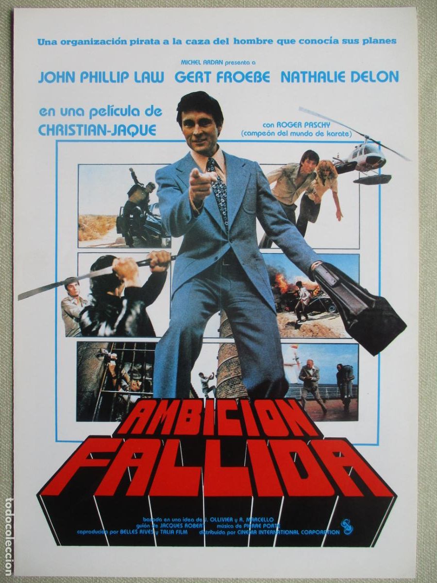 Cinema: AMBICION FALLIDA. GUIA ORIGINAL ESTRENO. PEDIDO MINIMO EN GUIAS 10 EUROS.