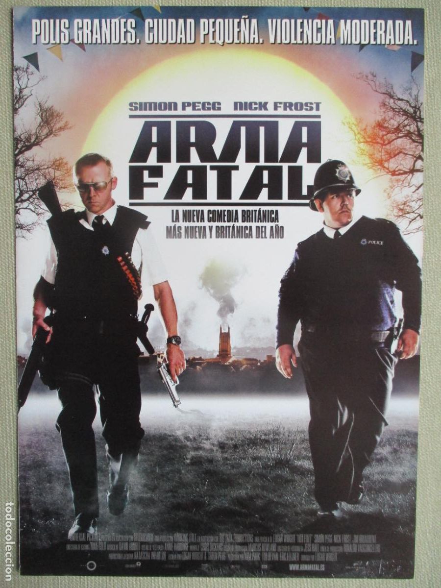 Cine: ARMA FATAL. GUIA ORIGINAL ESTRENO. PEDIDO MINIMO EN GUIAS 10 EUROS.