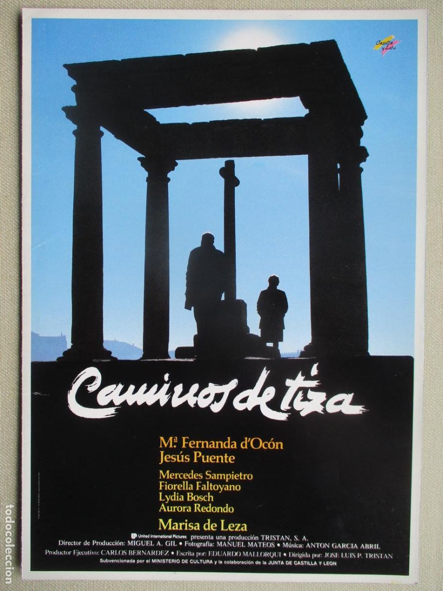 Cine: CAMINOS DE TIZA. GUIA ORIGINAL ESTRENO. PEDIDO MINIMO EN GUIAS 10 EUROS.