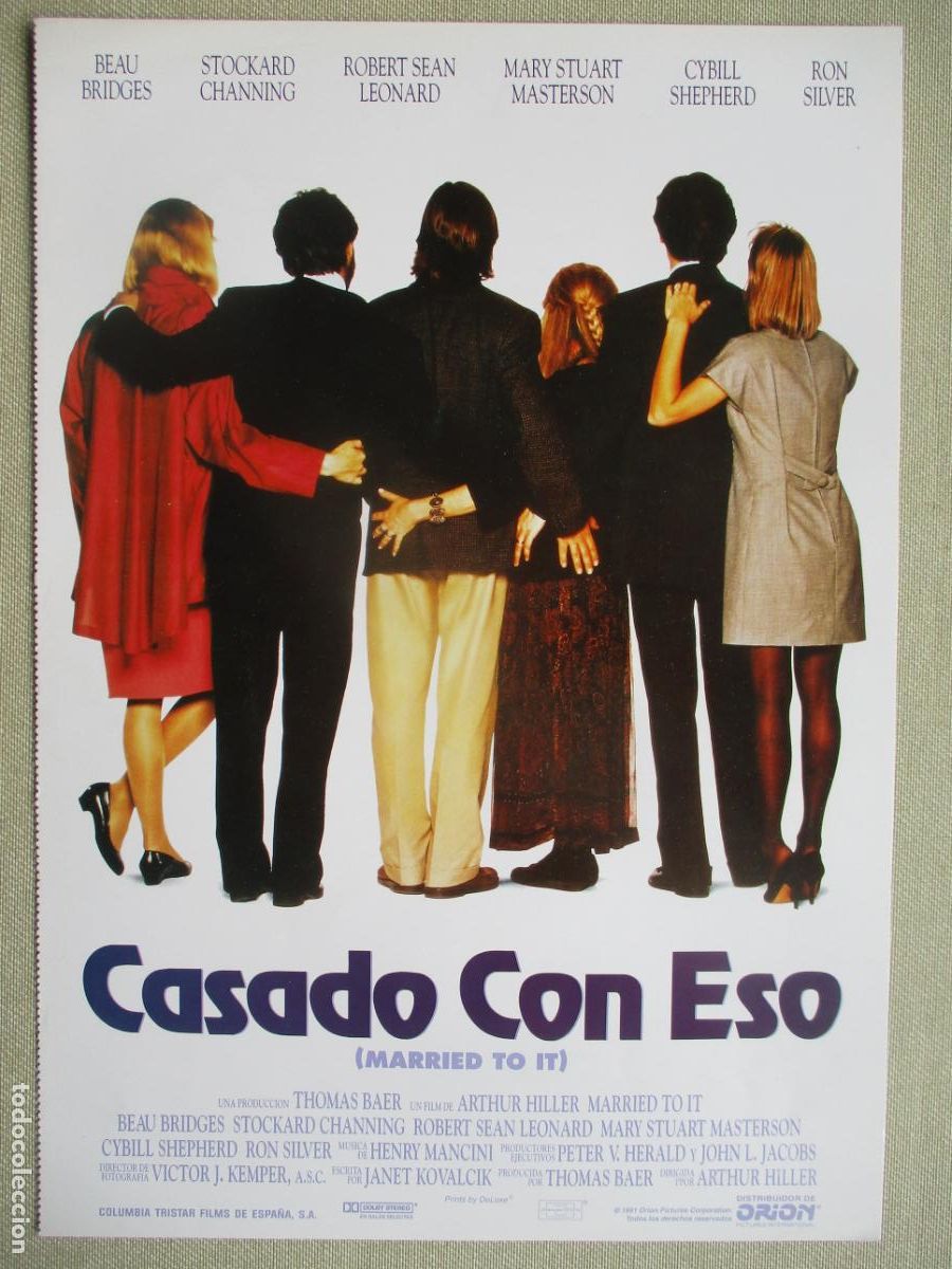 Cine: CASADO CON ESO. GUIA ORIGINAL ESTRENO. PEDIDO MINIMO EN GUIAS 10 EUROS.
