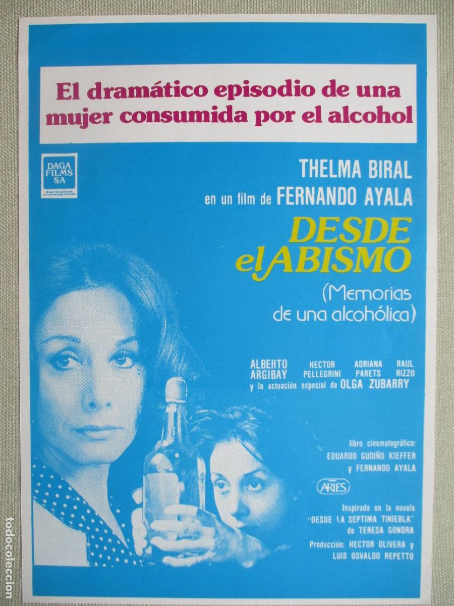 Cine: DESDE EL ABISMO. GUIA ORIGINAL ESTRENO. PEDIDO MINIMO EN GUIAS 10 EUROS.