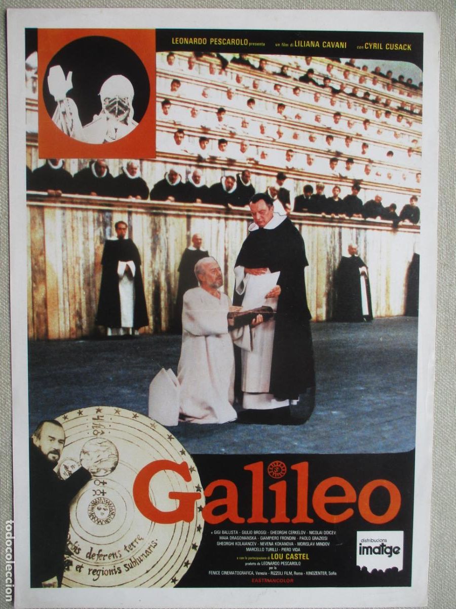 Cine: GALILEO. GUIA ORIGINAL ESTRENO. PEDIDO MINIMO EN GUIAS 10 EUROS.