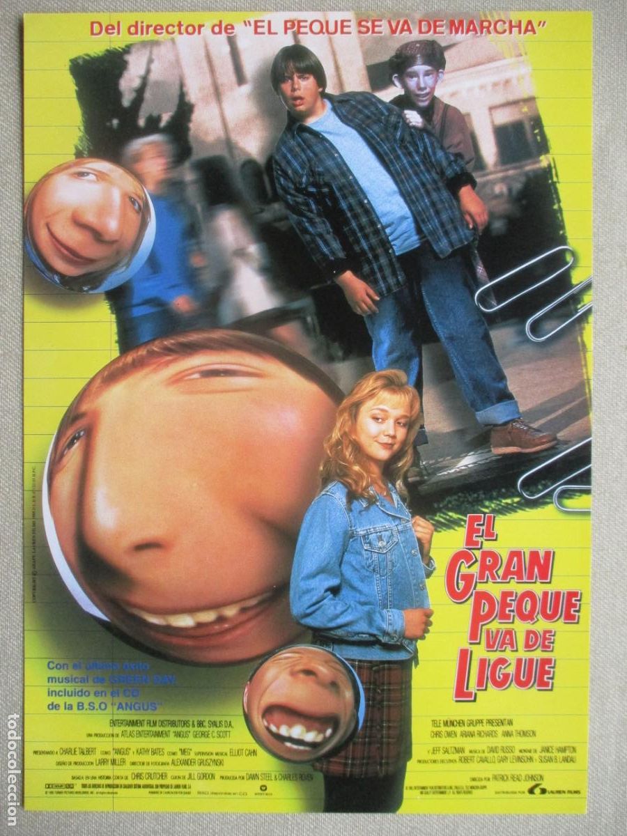 Cine: EL GRAN PEQUE SE VA DE LIGUE. GUIA ORIGINAL ESTRENO. PEDIDO MINIMO EN GUIAS 10 EUROS.