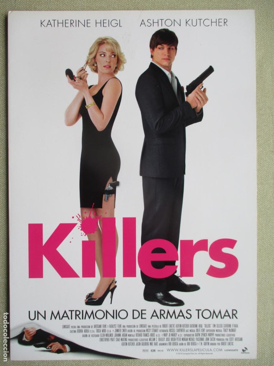 Cine: KILLERS. GUIA ORIGINAL ESTRENO. PEDIDO MINIMO EN GUIAS 10 EUROS.