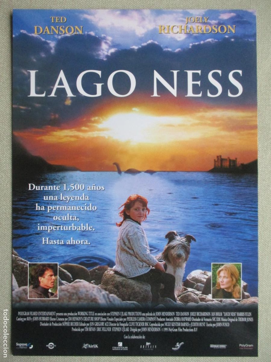 Cine: LAGO NESS. GUIA ORIGINAL ESTRENO. PEDIDO MINIMO EN GUIAS 10 EUROS.
