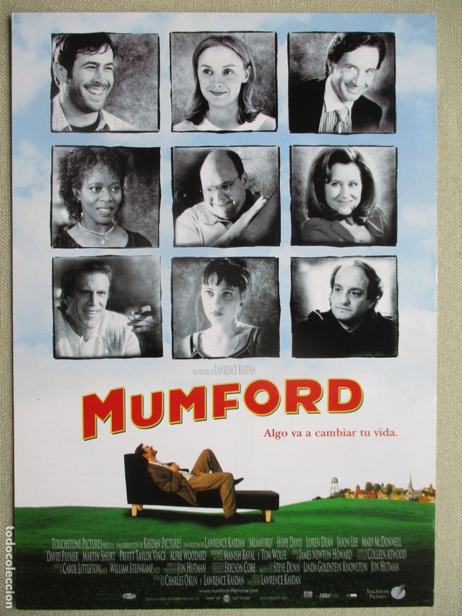 Cinema: MUMFORD. GUIA ORIGINAL ESTRENO. PEDIDO MINIMO EN GUIAS 10 EUROS.