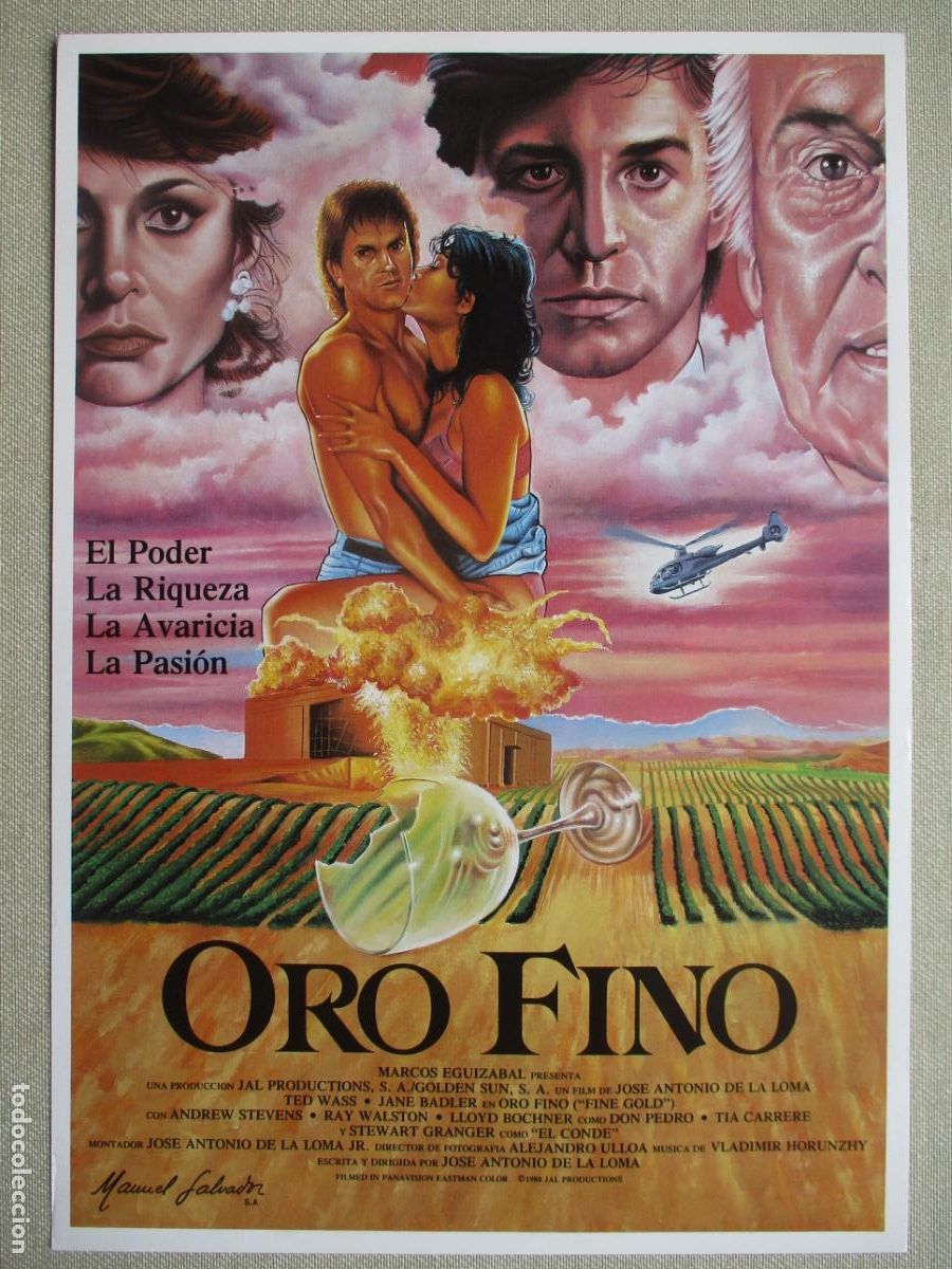 Cine: ORO FINO. GUIA ORIGINAL ESTRENO. PEDIDO MINIMO EN GUIAS 10 EUROS.