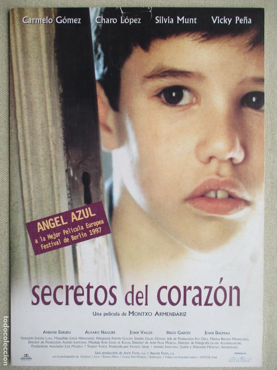 Cine: SECRETOS DEL CORAZON. GUIA ORIGINAL ESTRENO. PEDIDO MINIMO EN GUIAS 10 EUROS.