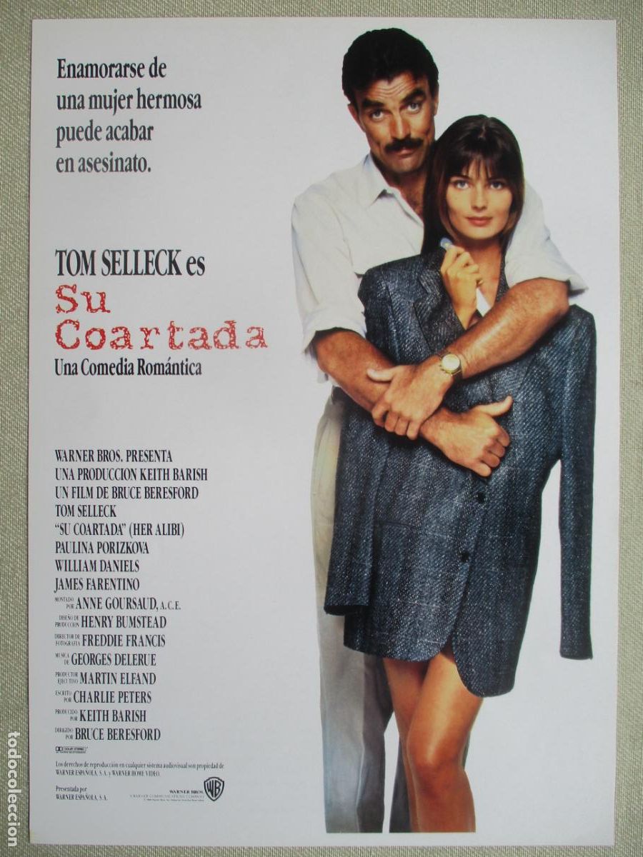 Cine: SU COARTADA. GUIA ORIGINAL ESTRENO. PEDIDO MINIMO EN GUIAS 10 EUROS.