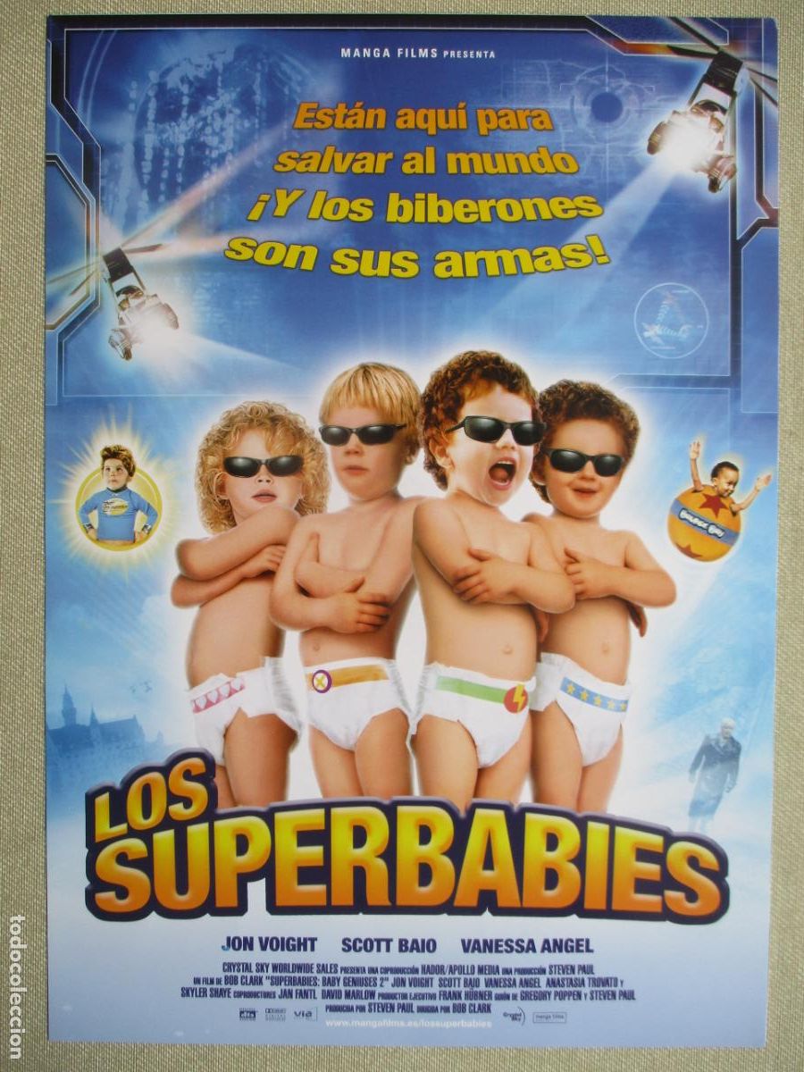 Cine: LOS SUPERBABIES. GUIA ORIGINAL ESTRENO. PEDIDO MINIMO EN GUIAS 10 EUROS.