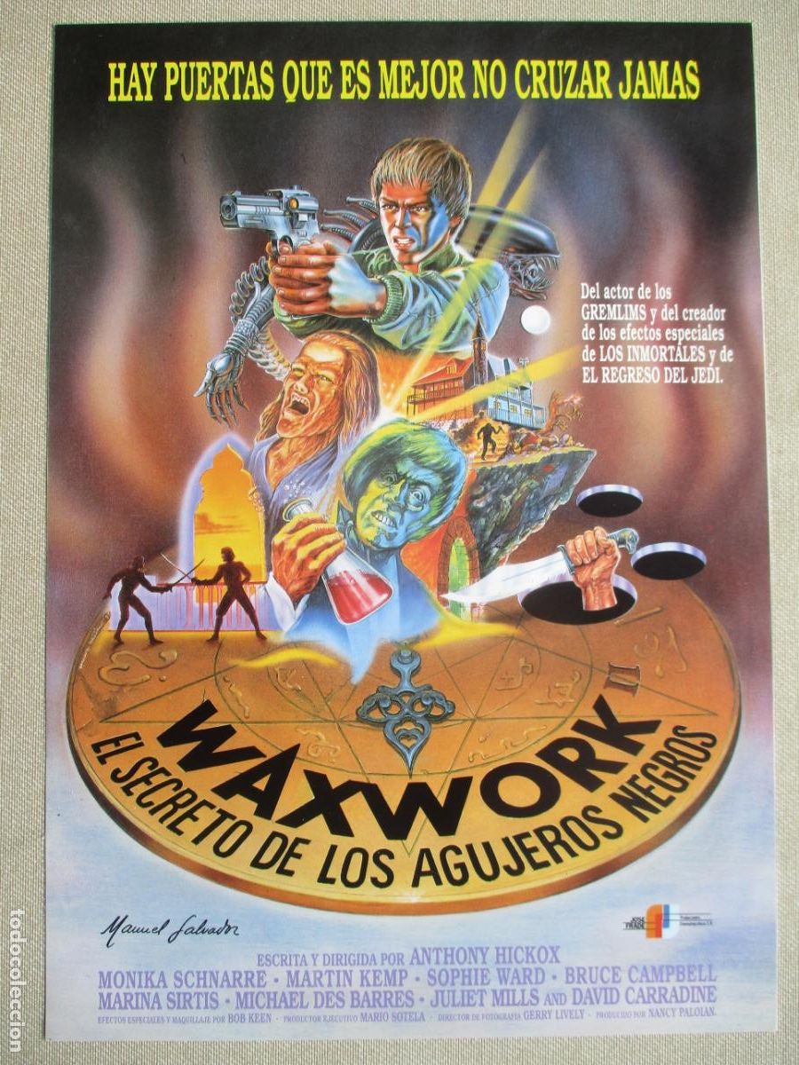 Cine: WAXWORK II. GUIA ORIGINAL ESTRENO. PEDIDO MINIMO EN GUIAS 10 EUROS.