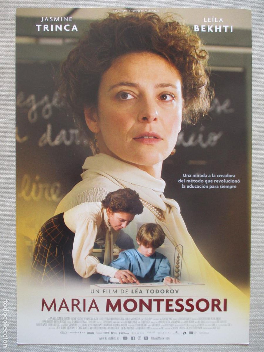 Cine: MARIA MONTESSORI. GUIA ORIGINAL ESTRENO. PEDIDO MINIMO EN GUIAS 10 EUROS.