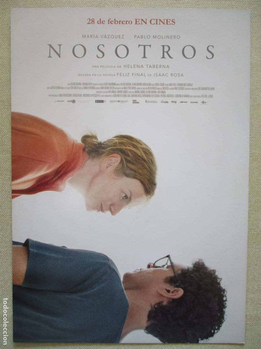 Cine: NOSOTROS. GUIA ORIGINAL ESTRENO. PEDIDO MINIMO EN GUIAS 10 EUROS.