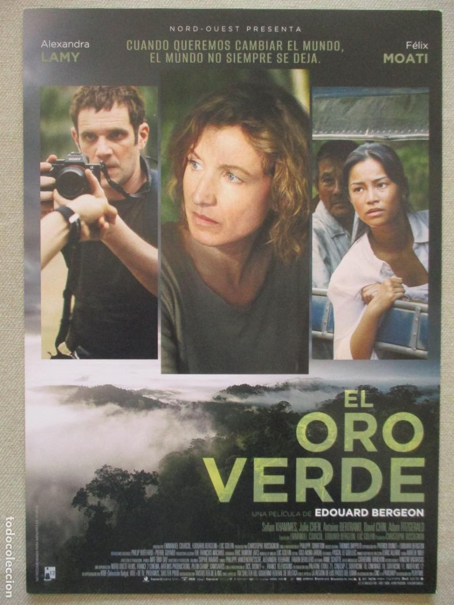 Cinema: EL ORO VERDE. GUIA ORIGINAL ESTRENO. PEDIDO MINIMO EN GUIAS 10 EUROS.
