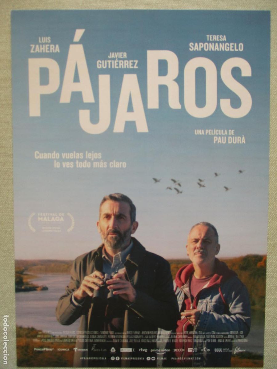 Cinema: PAJAROS. GUIA ORIGINAL ESTRENO. PEDIDO MINIMO EN GUIAS 10 EUROS.