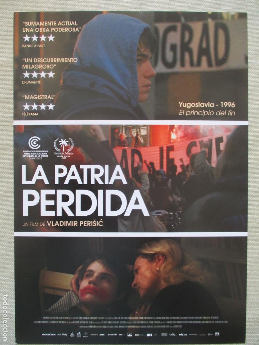 Cinema: LA PATRIA PERDIDA. GUIA ORIGINAL ESTRENO. PEDIDO MINIMO EN GUIAS 10 EUROS.