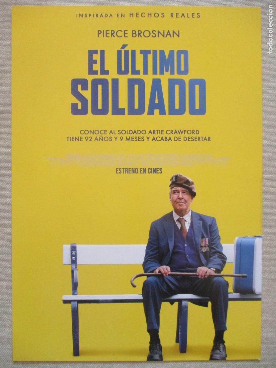 Cine: EL ULTIMO SOLDADO. GUIA ORIGINAL ESTRENO. PEDIDO MINIMO EN GUIAS 10 EUROS.