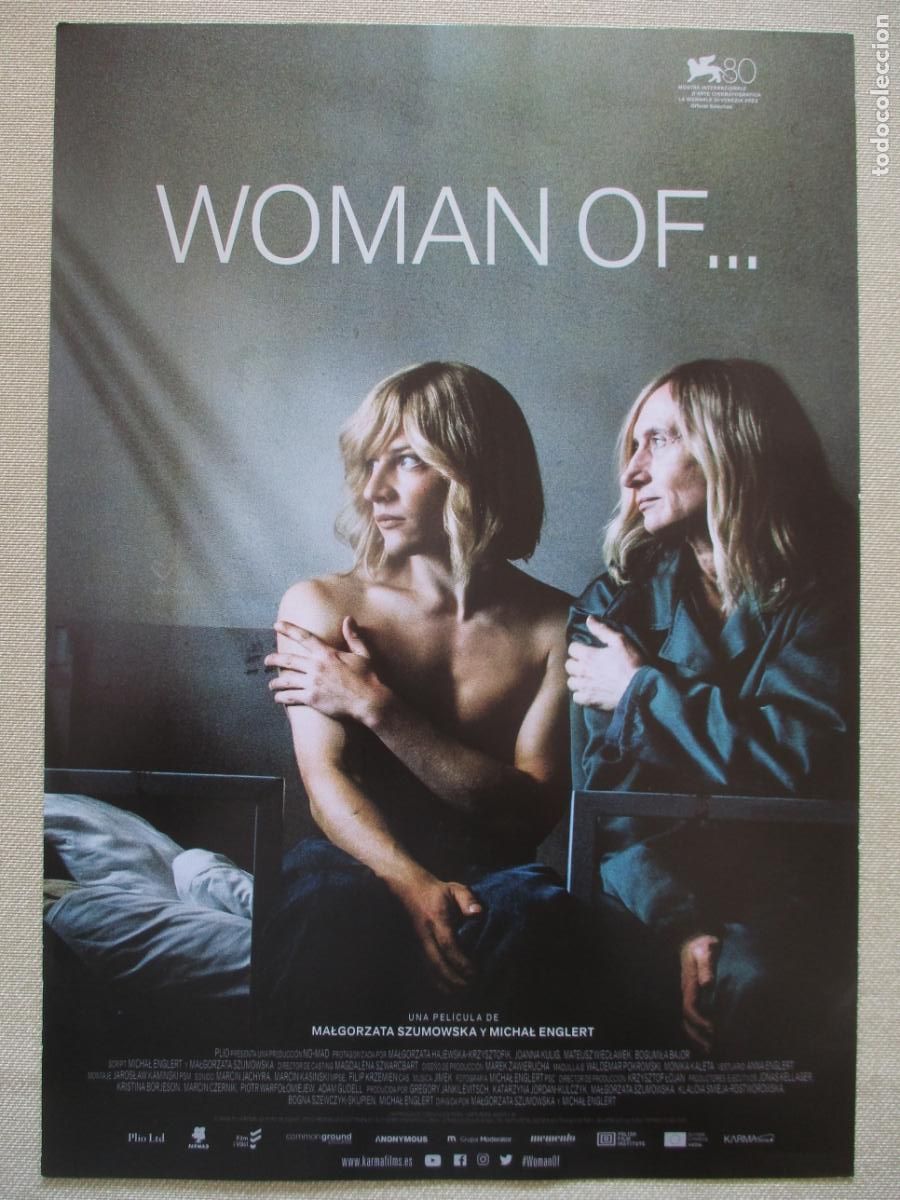 Cine: WOMAN OF... GUIA ORIGINAL ESTRENO. PEDIDO MINIMO EN GUIAS 10 EUROS.