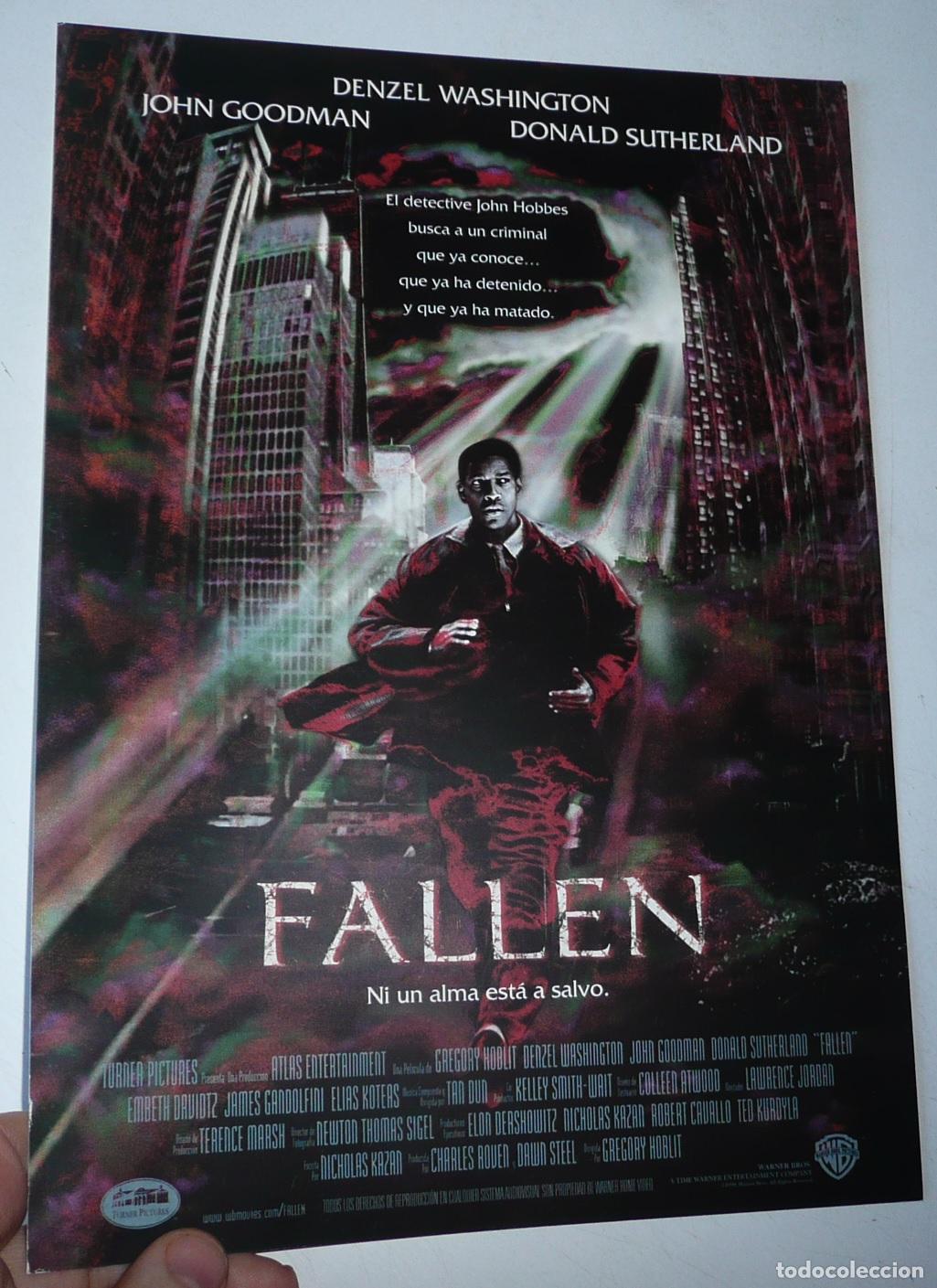 Cine: Fallen (Gregory Hoblit, 1998) Gu&iacute;a de cine. Denzel Washington, John Goodman, Donald Sutherland