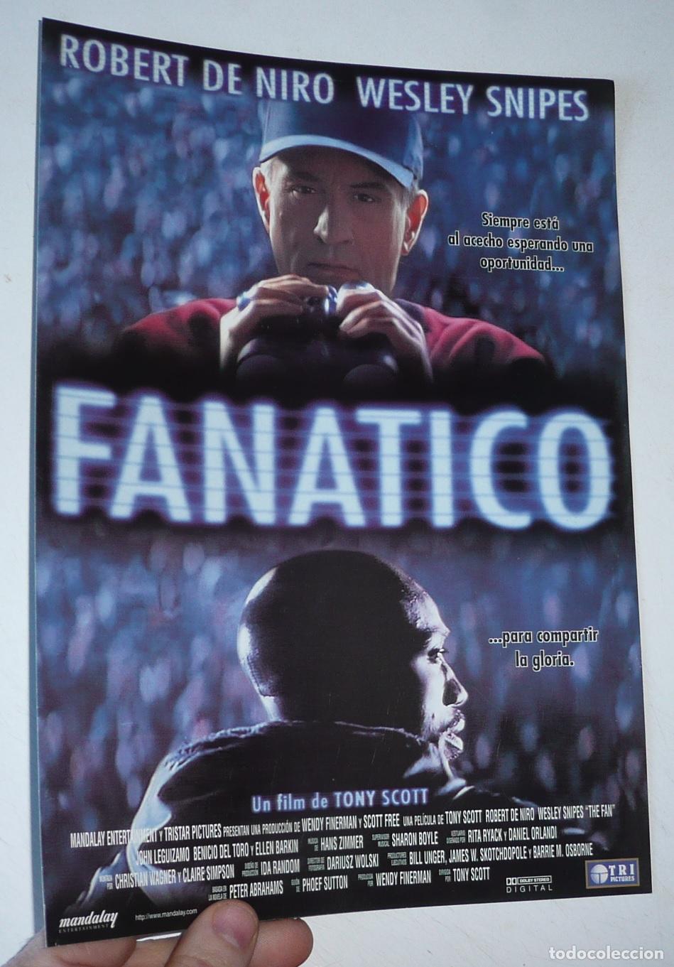Cine: Fan&aacute;tico (Tony Scott, 1996) Gu&iacute;a de cine. Robert De Niro, Wesley Snipes, John Leguizamo
