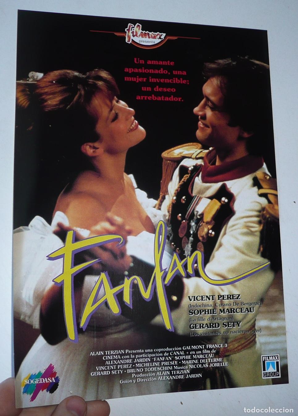 Cine: Fanfan (Alexandre Jardin, 1993) Gu&iacute;a de cine. Sophie Marceau, Vincent P&eacute;rez, Gerard Sety