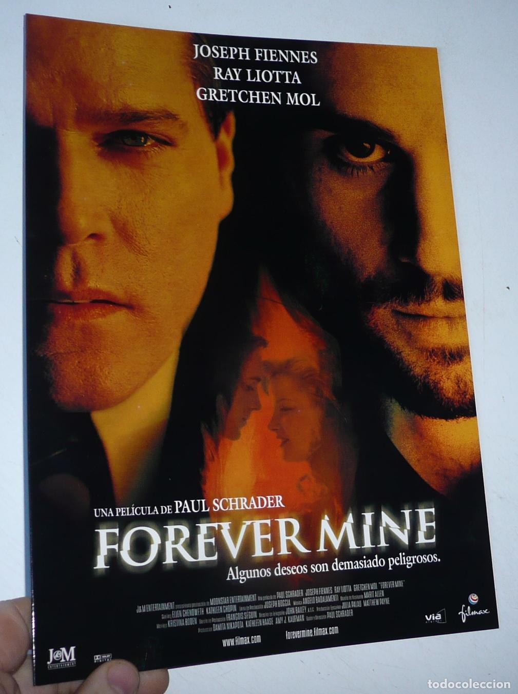 Cine: Forever mine (Paul Schrader, 1999) Gu&iacute;a de cine. Joseph Fiennes, Ray Liotta, Gretchen Mol