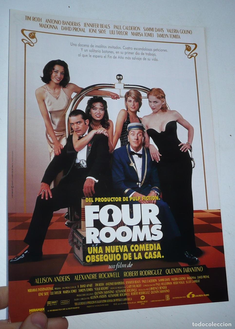 Cine: Four rooms (Allison Anders, Alexandre Rockwell, Robert Rodriguez, Quentin Tarantino, 1995)