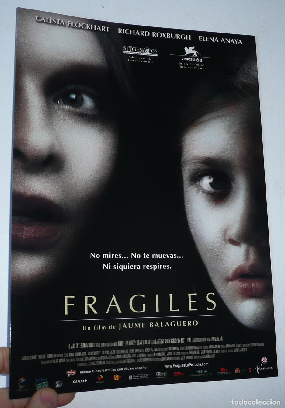 Cine: Fr&aacute;giles (Jaume Balaguer&oacute;, 2005) Calista Flockhart, Yasmin Murphy, Elena Anaya, Gemma Jones