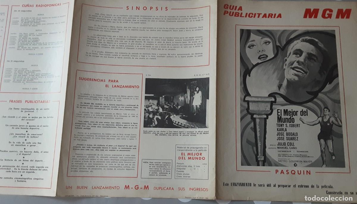 Cin&eacute;ma: EL MEJOR DEL MUNDO, TONY S. ISBERT, KARLA, JOS&Eacute; BODALO, JOS&Eacute; SUAREZ.