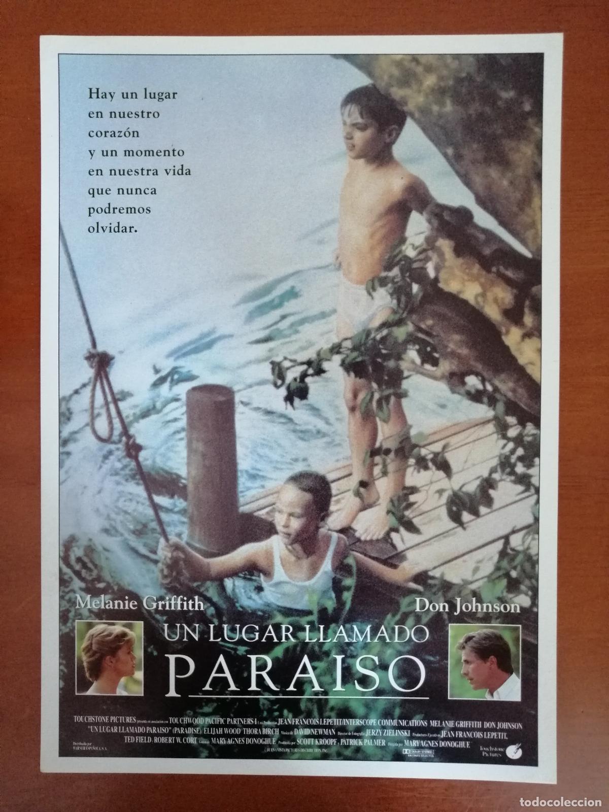 Cine: G10998 UN LUGAR LLAMADO PARAISO-SENCILLO