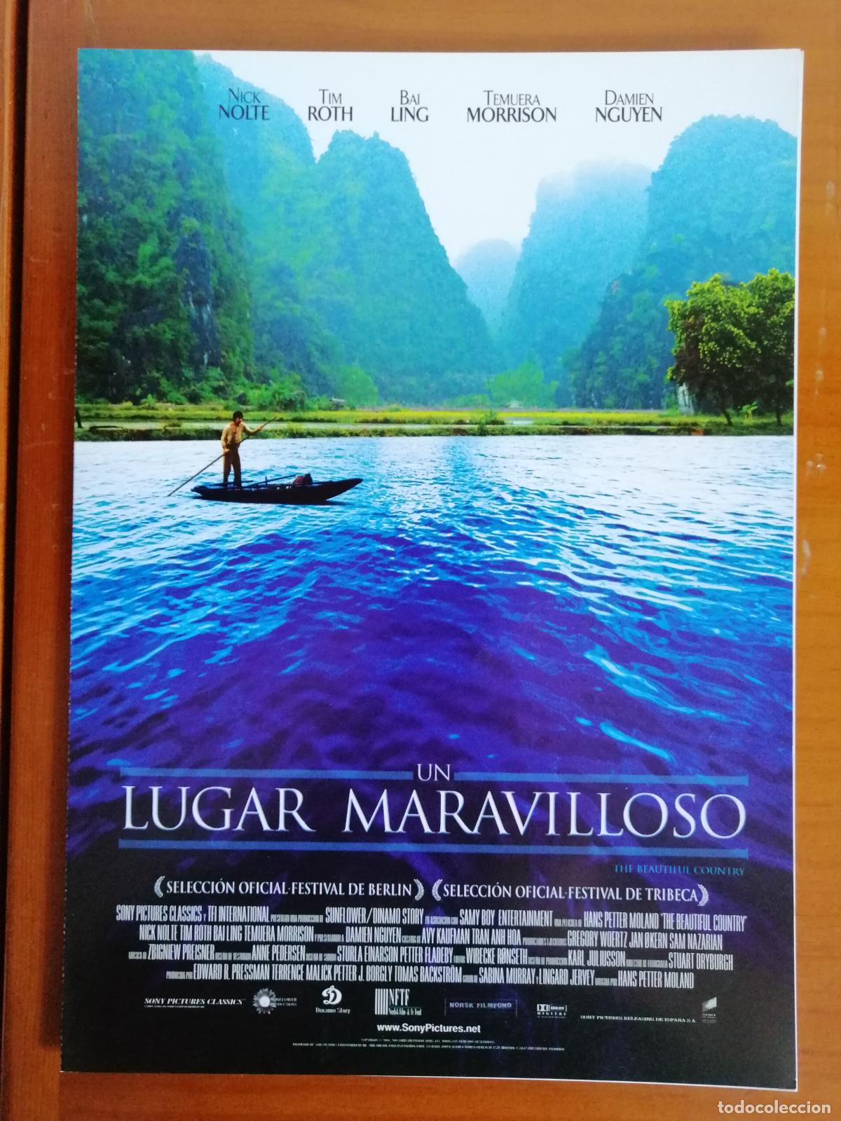 Cine: G10999 UN LUGAR MARAVILLOSO (THE BEAUTIFUL COUNTRY)-DOBLE