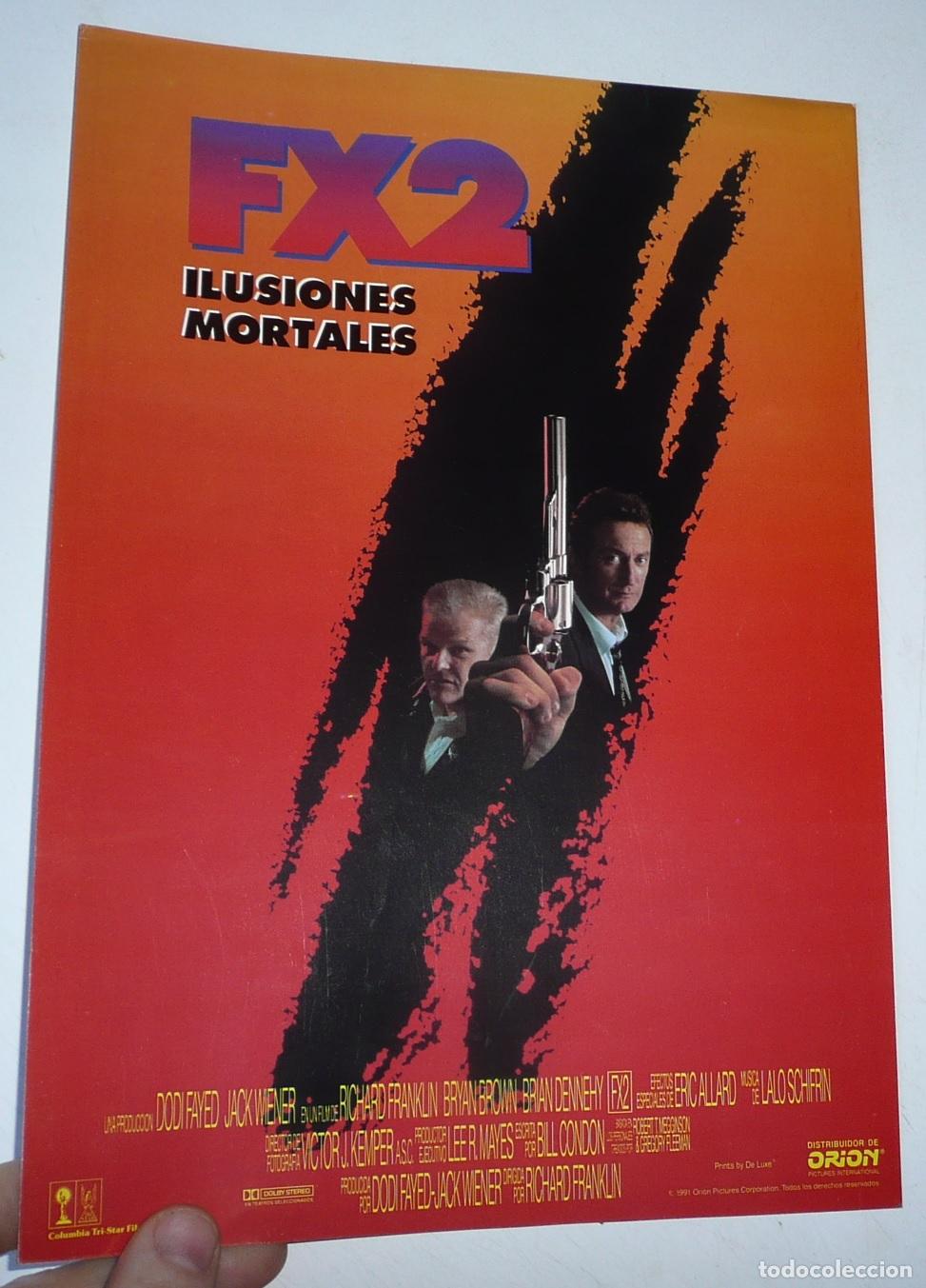 Cine: FX 2, ilusiones mortales (Richard Franklin, 1991) Bryan Brown, Brian Dennehy, Joanna Gleason