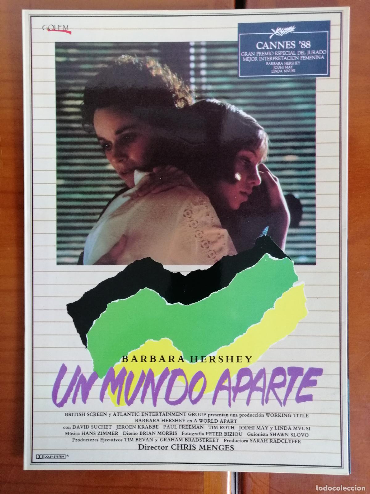Cine: G11015 UN MUNDO APARTE-DOBLE