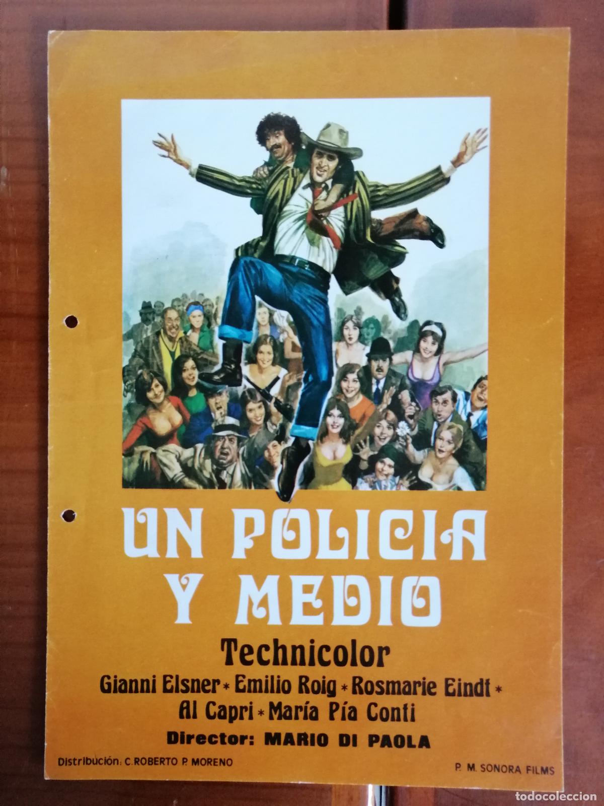 Cine: G11041 UN POLICIA Y MEDIO-DOBLE