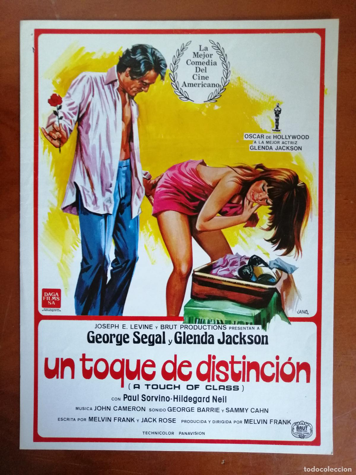 Cine: G11074 UN TOQUE DE DISTINCION (A TOUCH OF CLASS)-SENCILLO