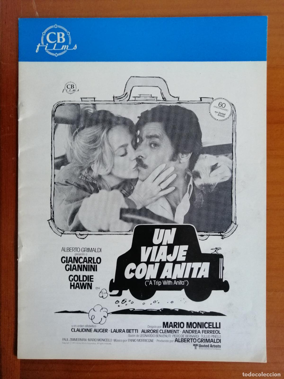 Cine: G11088 UN VIAJE CON ANITA (A TRIP WITH ANITA)-LIBRO 8 PAGINAS