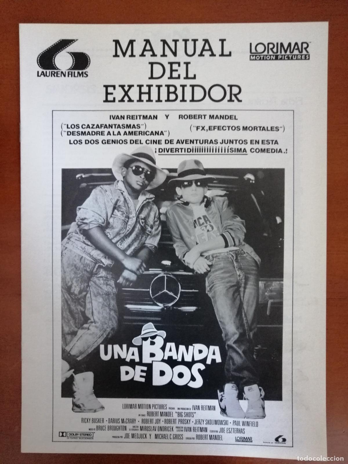 Cine: G11096 UNA BANDA DE DOS-LIBRO 8 PAGINAS