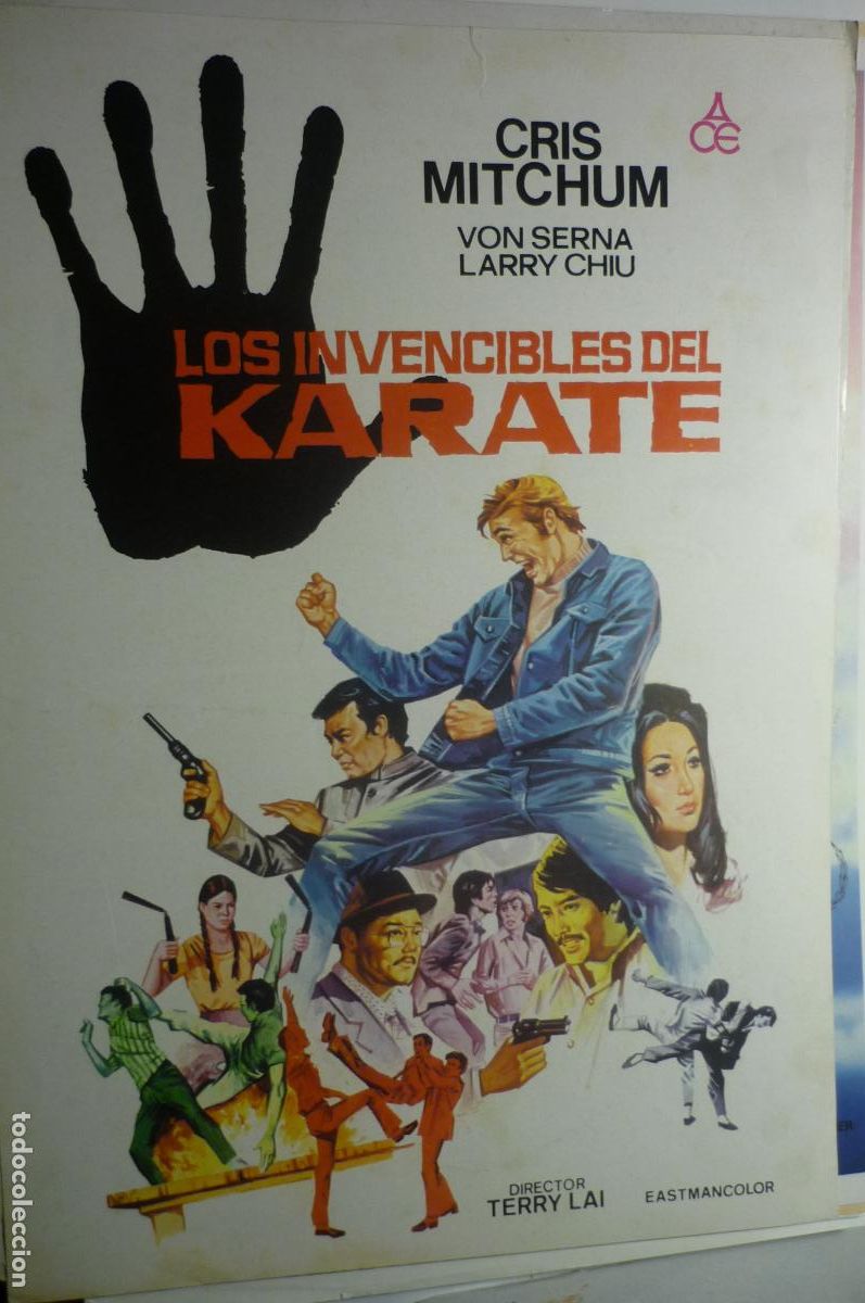 Cine: guia los invencibles del karate cris mitchum