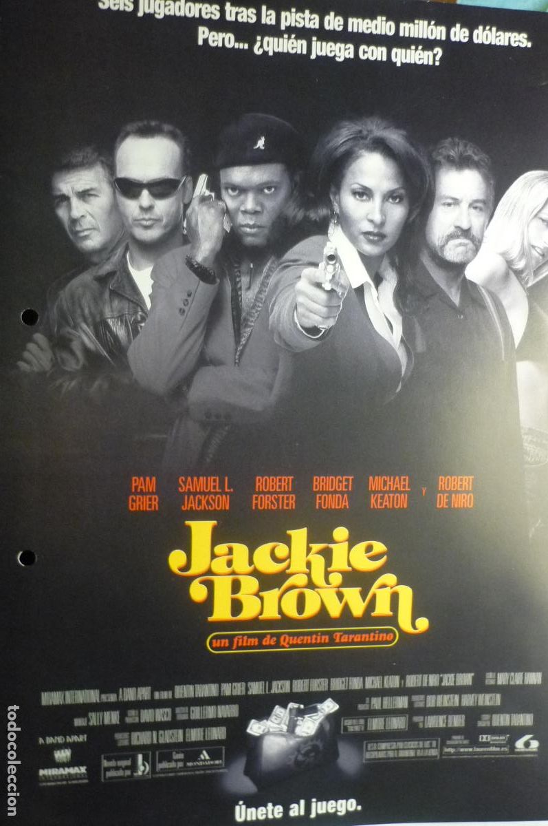 Cine: GUIA DOBLE JACKIE BROWN ,.ROBERT NIRO