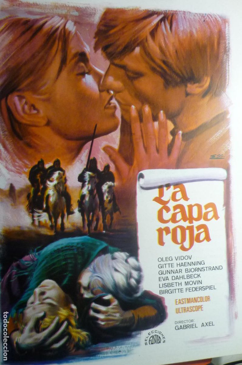 Cine: GUIA DOBLE LA CAPA ROJA.-