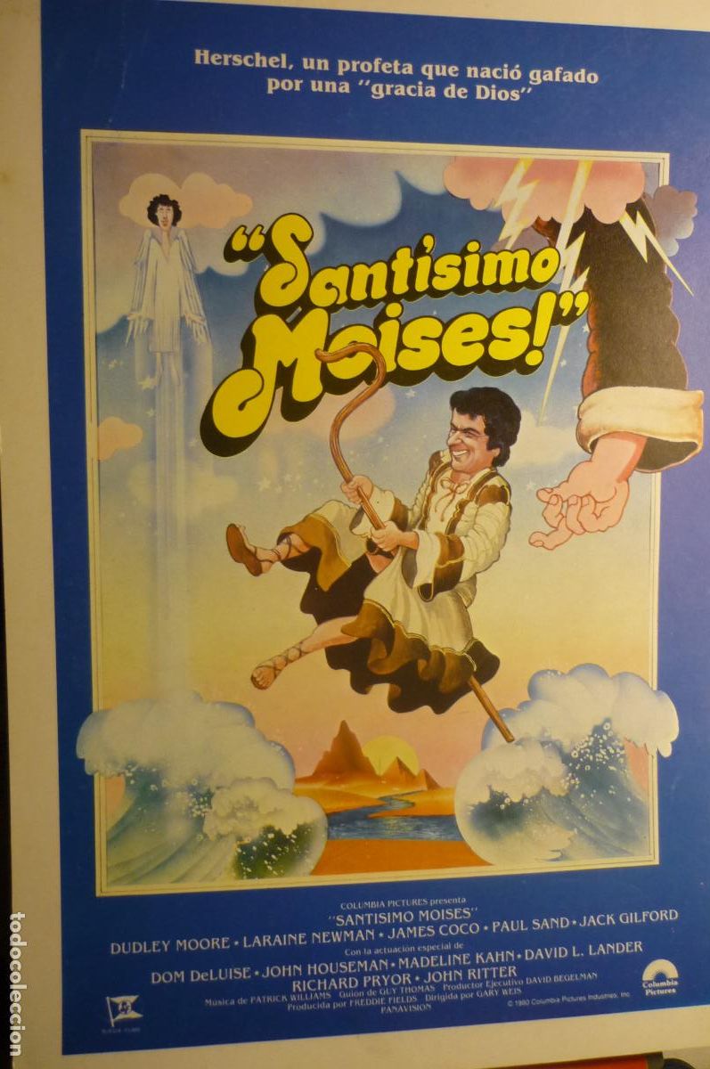 Cine: GUIA SANTISIMO MOISES --DUDLEY MOORE